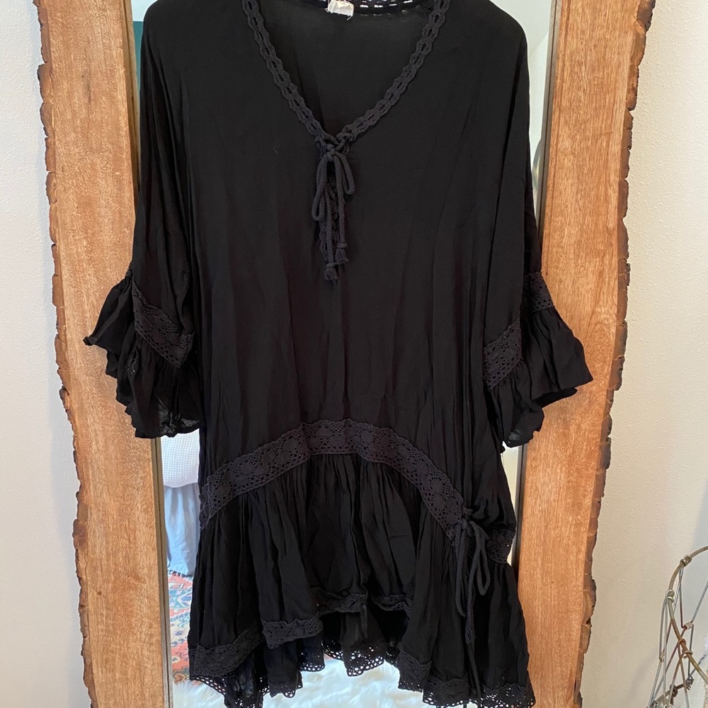 Boho drop top